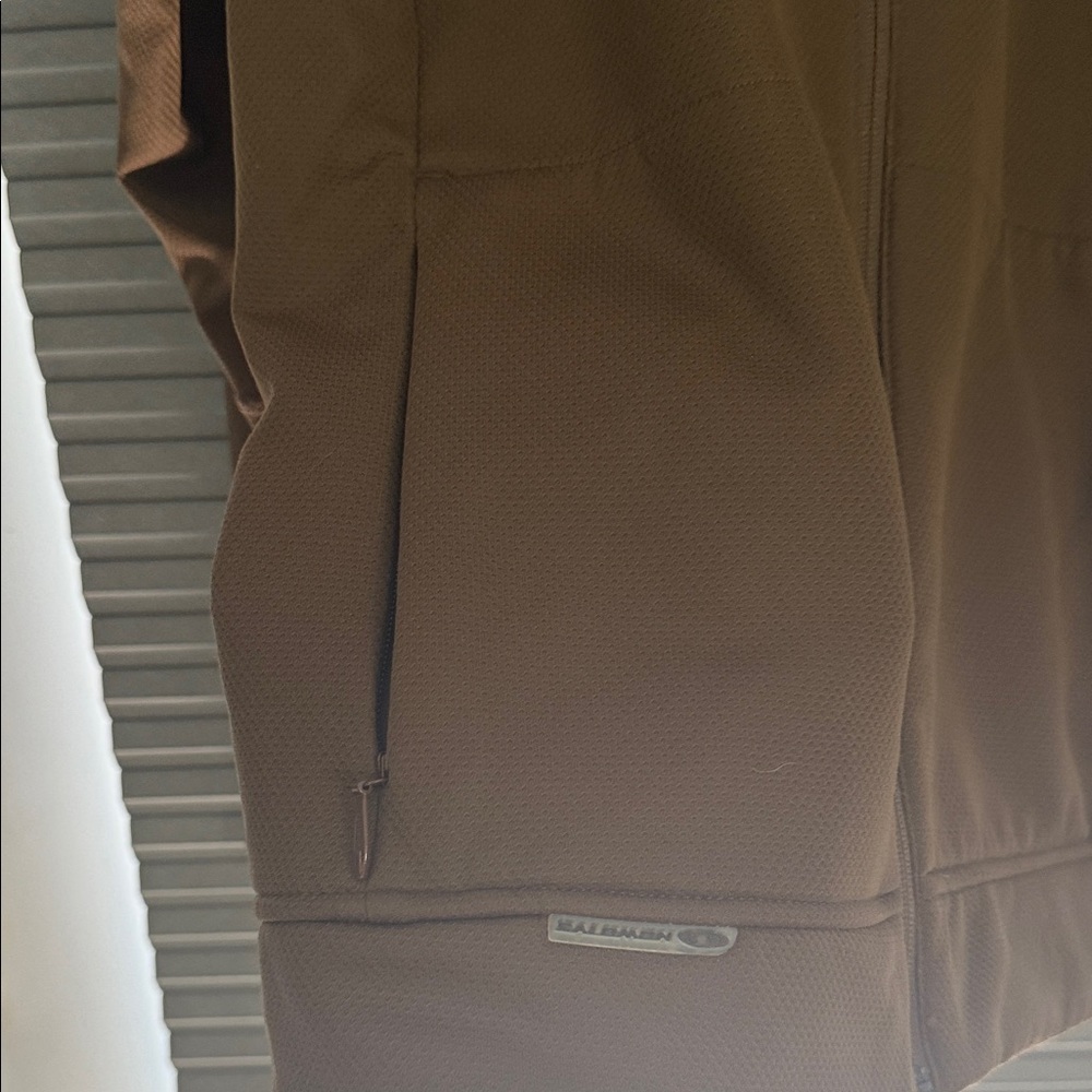 Salomon Women's Brown Lightweight Jacket - Picture 4 of 7